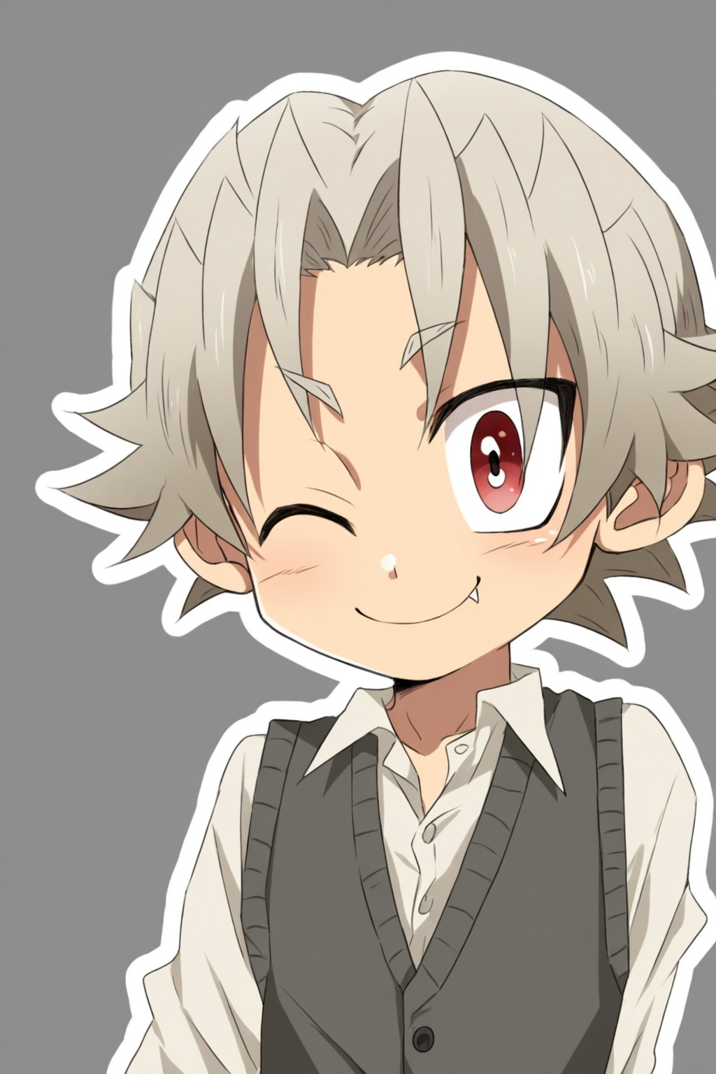 maoshantailang,  1boy,  spike hair on Tensor.Art