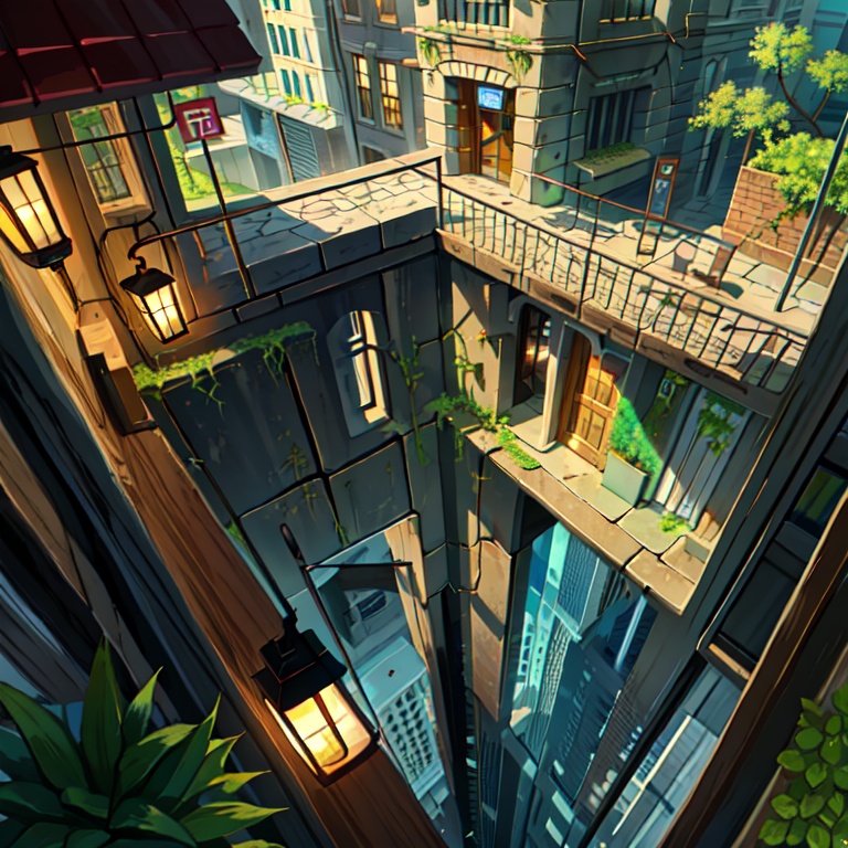 a0b,  architecture,  deep cityscape on Tensor.Art