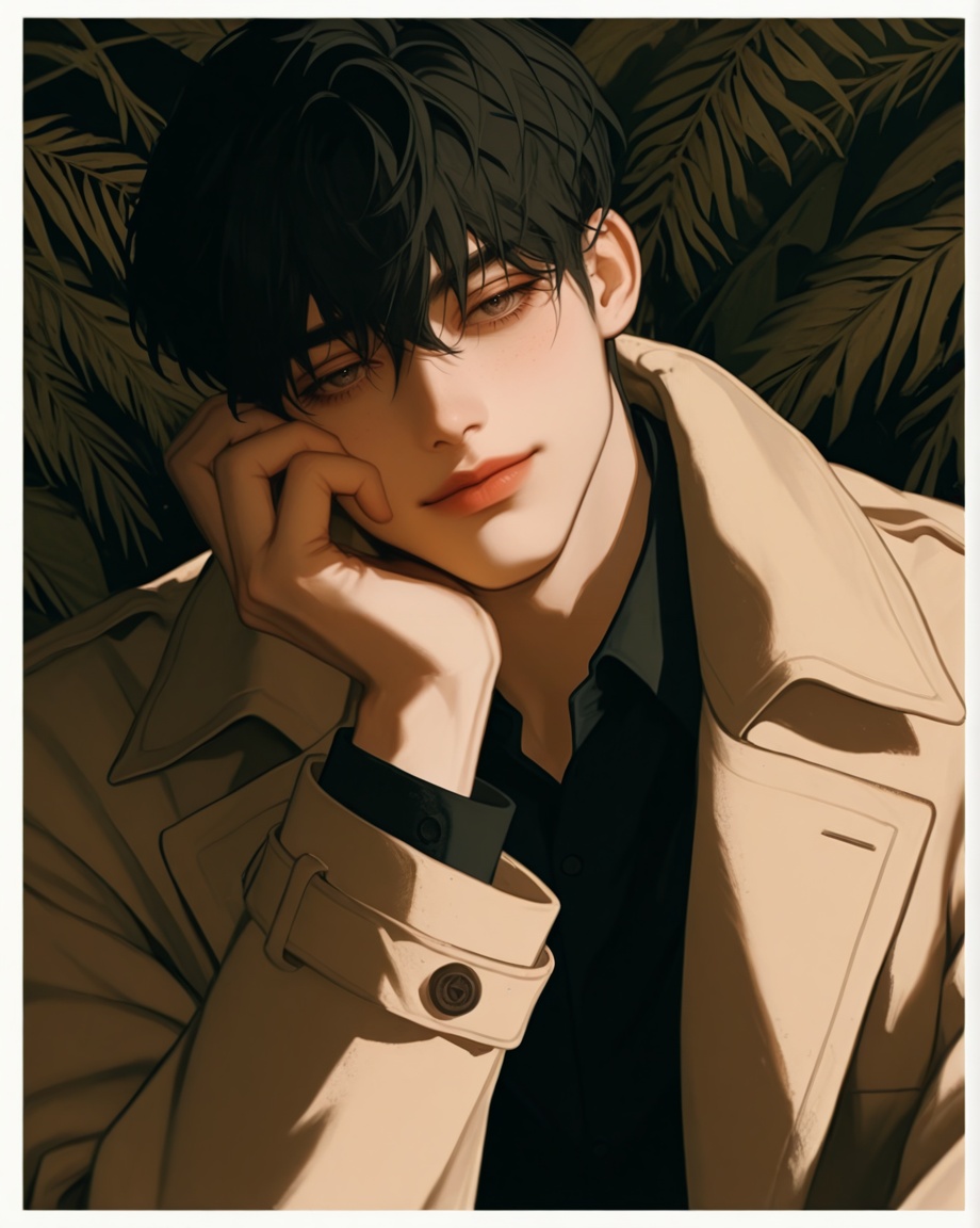 anime style,  thick outline,  flatline on Tensor.Art