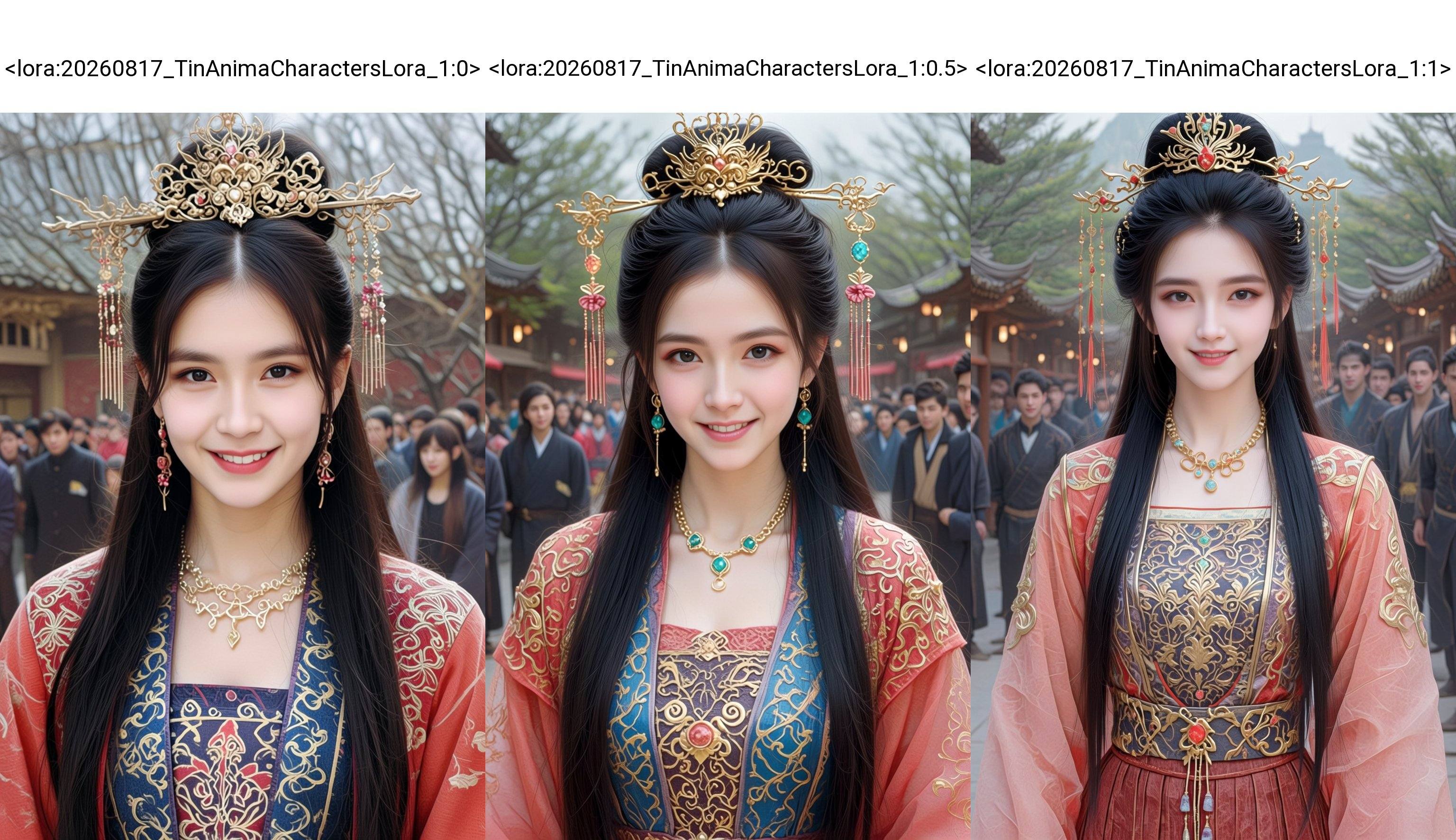 1girl,  smile,  jewelry on Tensor.Art