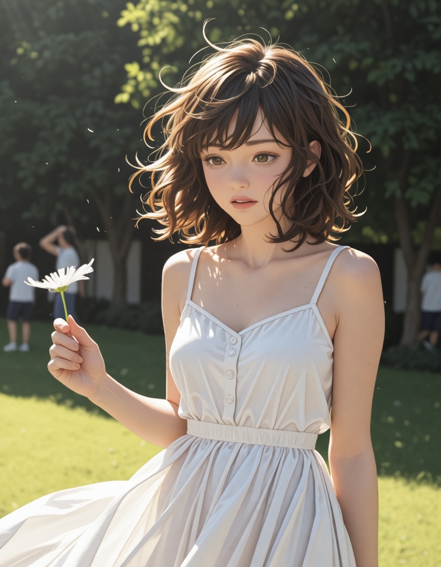 beautiful central asian 1girl,  wispy bangs hair,  caramel hair on Tensor.Art