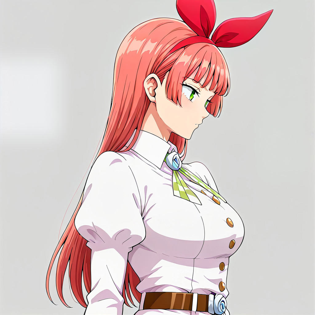 isolde_fka,  pink hair,  long hair on Tensor.Art