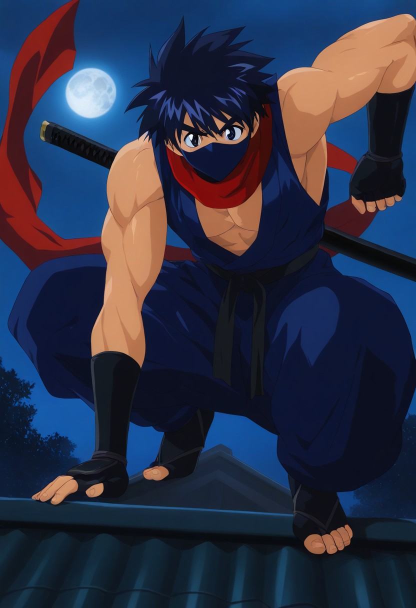 Anime,  1male,  solo male focus on Tensor.Art