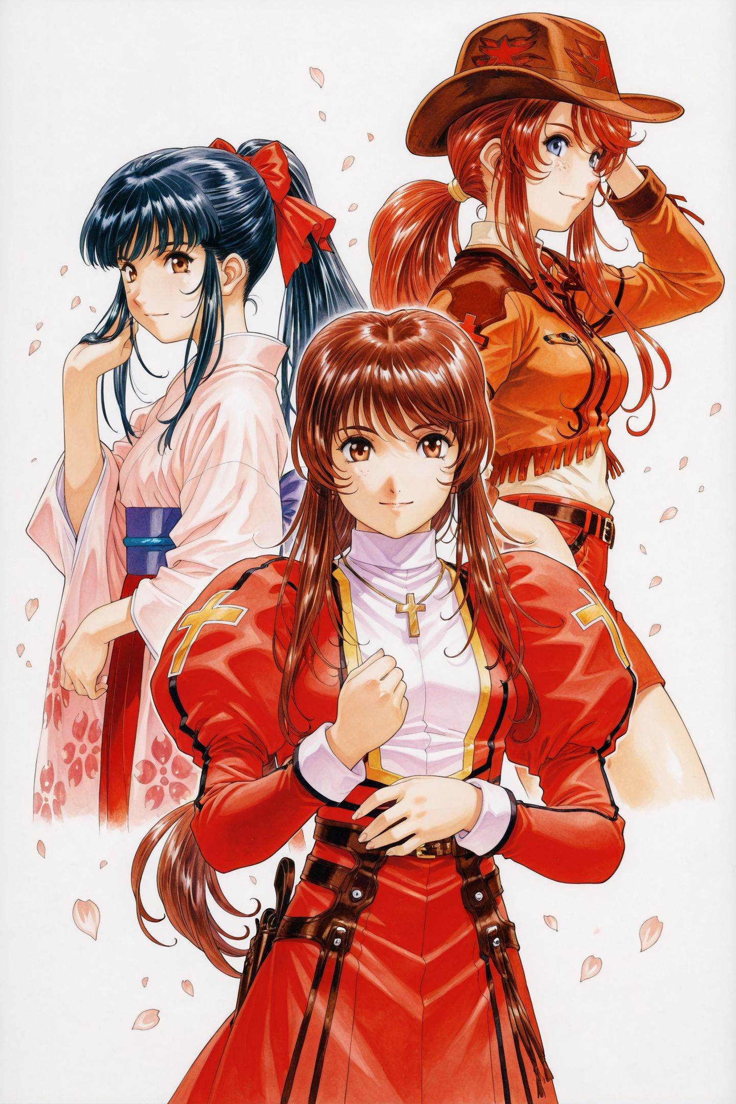 Kousuke Fujishima Style,  Erica Fontaine,  Shinguji Sakura on Tensor.Art