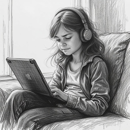 Pencil drawing,  pencil strokes,  pencil drawing on Tensor.Art