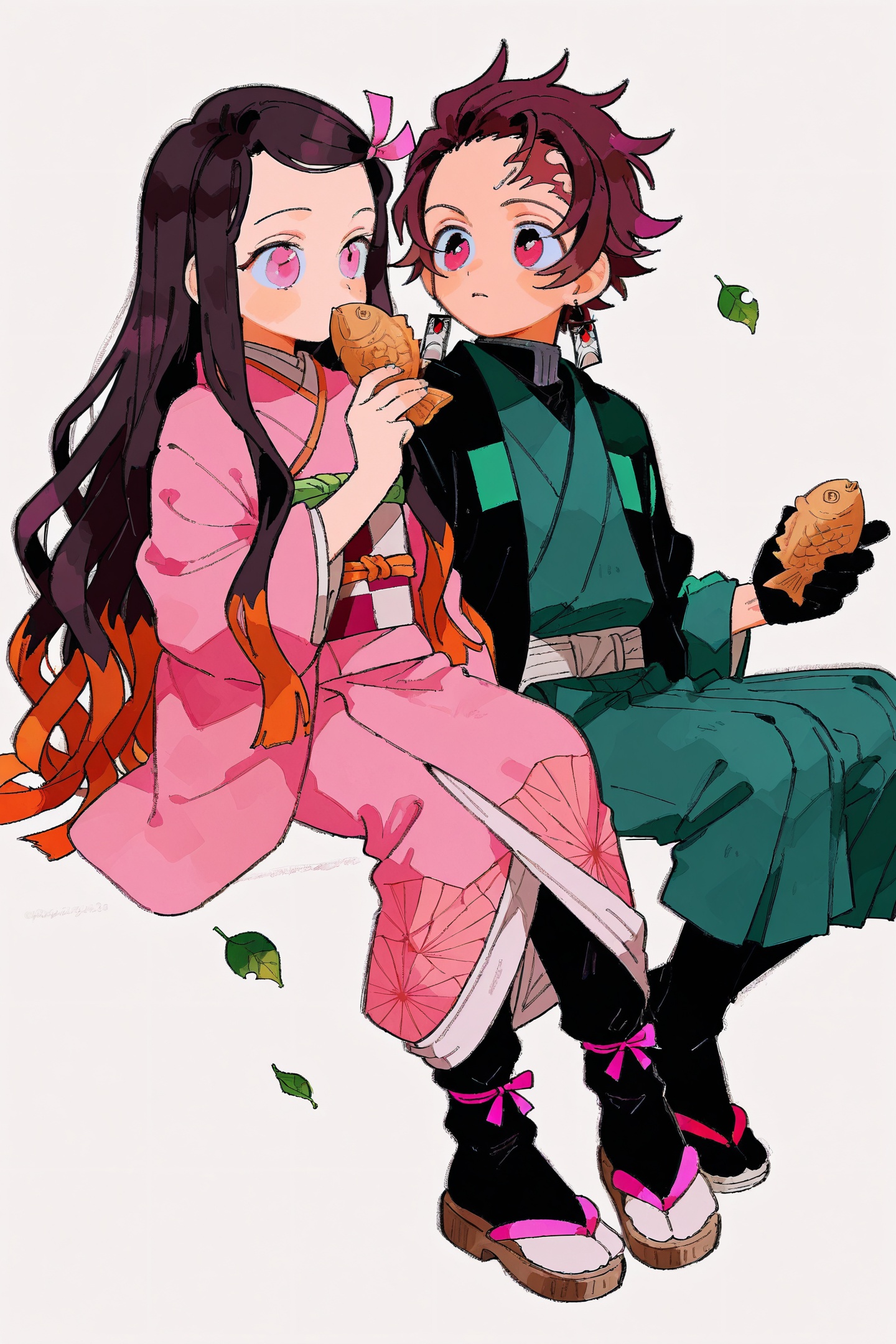 zettai22 Style,  1girl,  kamado tanjirou on Tensor.Art