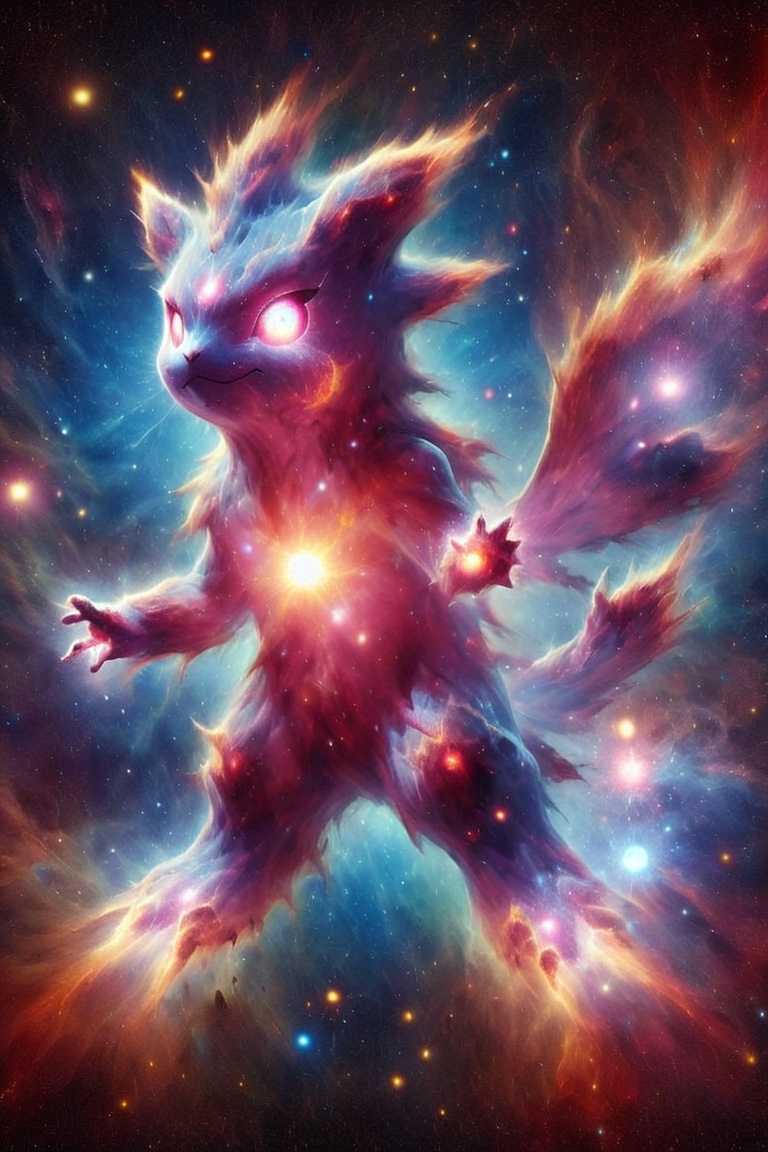 martius_nebula bright proton pokemon on Tensor.Art