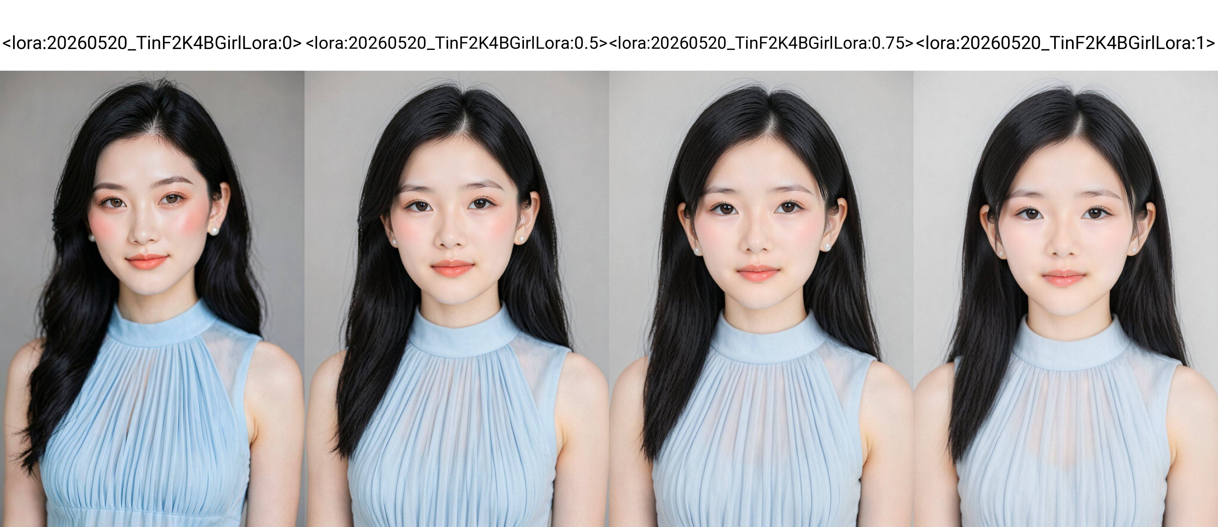 A young East Asian woman with dark hair and light brown eyes is positioned centrally,  facing the viewer. She has a fair c...