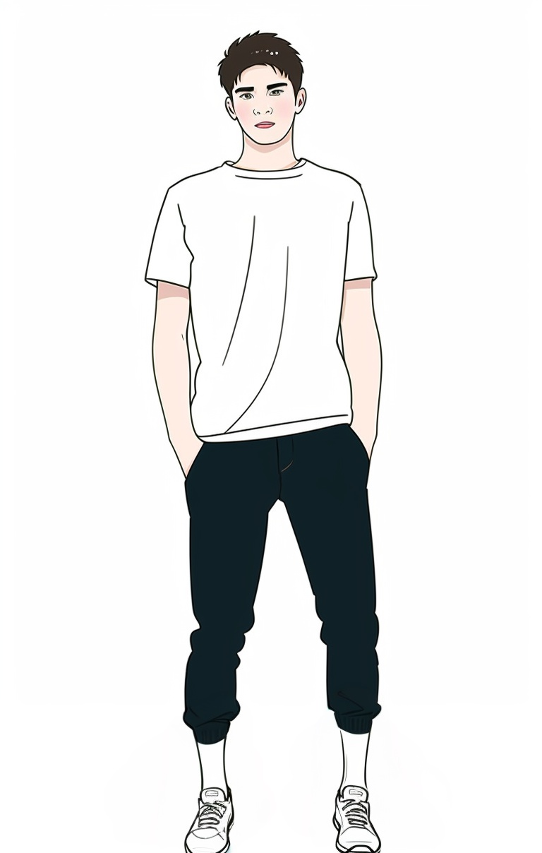 ,sport shoes,{full body photo},cartoons,etc.,with diffuse style,simple strokes,line sketches,light color rendering,flat painting,hand-painted cartoon style,(white_background),