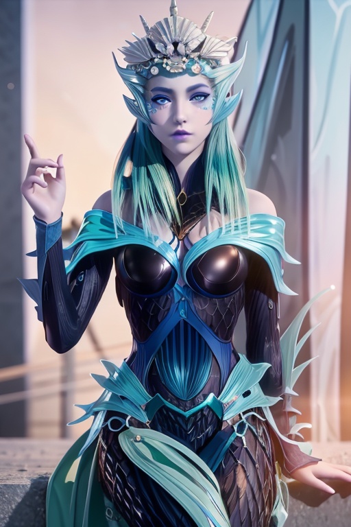 1 girl,Blue eyes,Light green hair,,<lora:83db2e9d7bb4cf722aa23f8d4d7a48ebe3c9d32e4d7976538fad1d67125ed559:0.6>