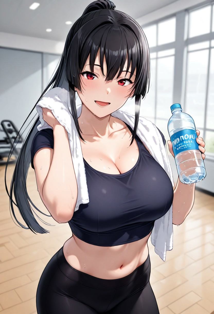 kaori,  black hair,  bangs on Tensor.Art