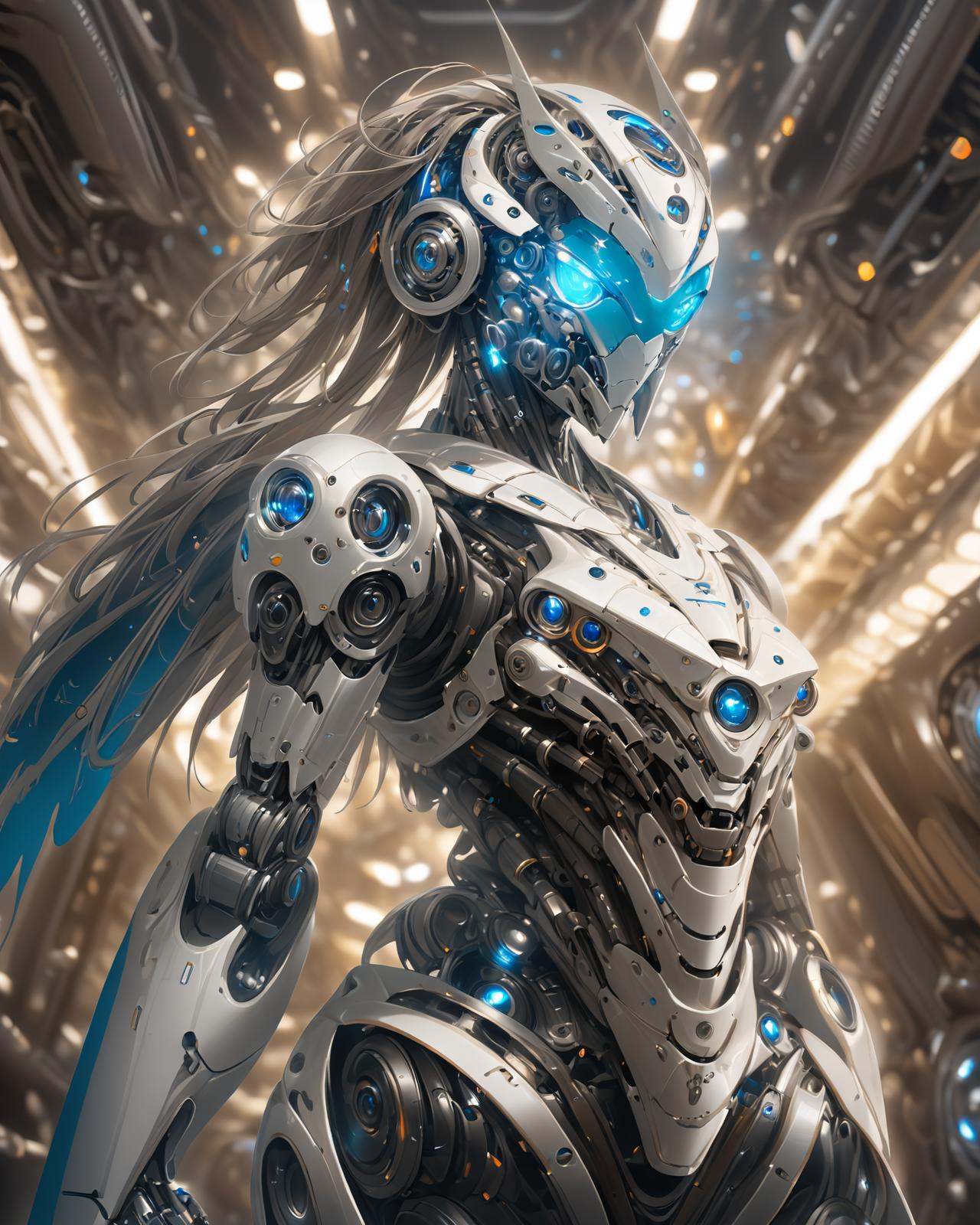 full_body,  1girl,  mecha on Tensor.Art