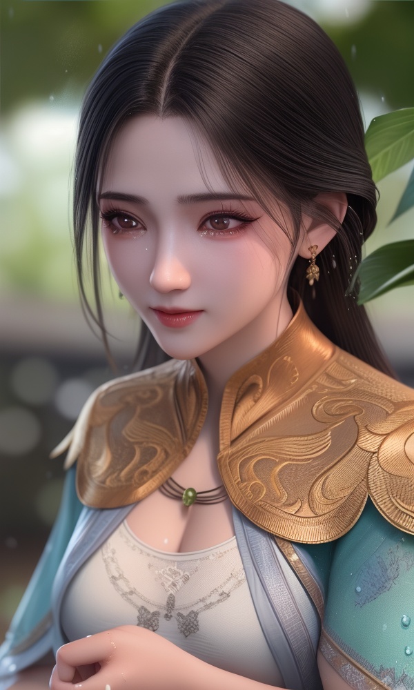 (,1girl, ,best quality, ),looking at viewer, <lora:379-DA-紫川-林秀佳:0.8> ,,ultra detailed background,ultra detailed background,ultra realistic 8k cg,  ,masterpiece, (( , )), ultra realistic 8k cg, ,tamari \(flawless\),  crying with eyes open,    ,eyelashes,magic,hydrokinesis,sweat, wet, rain, ,       (()), (),