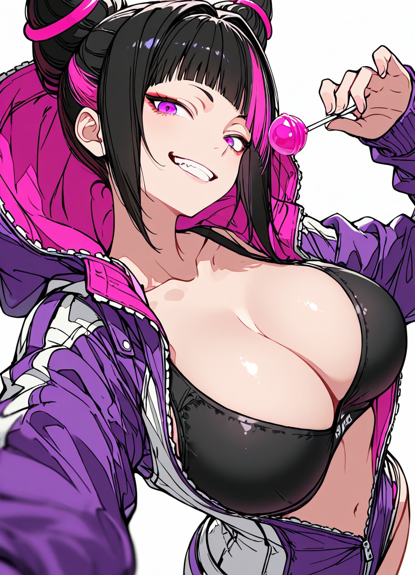 han juri,  1girl,  food on Tensor.Art