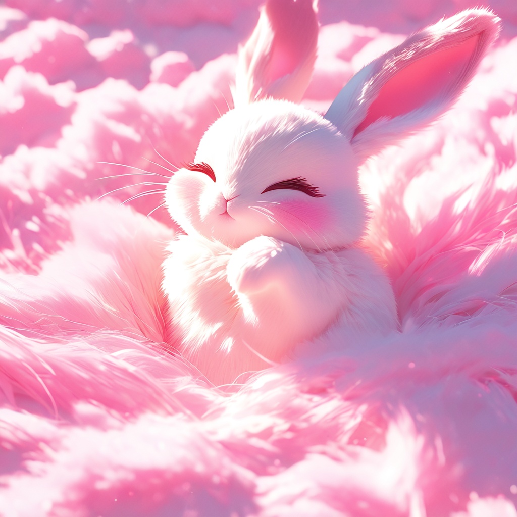 maotu, rabbit, rabbit focus, soft lighting, white fur, whimsy and dramatic lighting, warm colors, mf-movie-filter, cc-color-correction, cute, whiskers, :3, ^ ^, light particles, sunlight<lora:shengxiao_xl:0.8>,