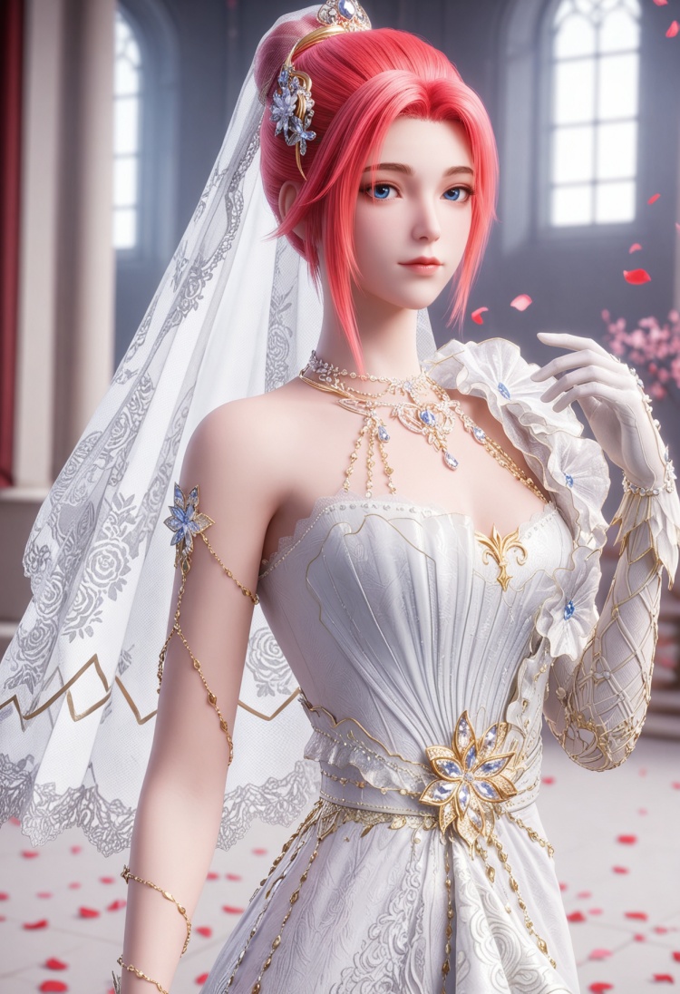 李馨婚服-国漫-Illustrious光辉 by 云落 on Tensor.Art