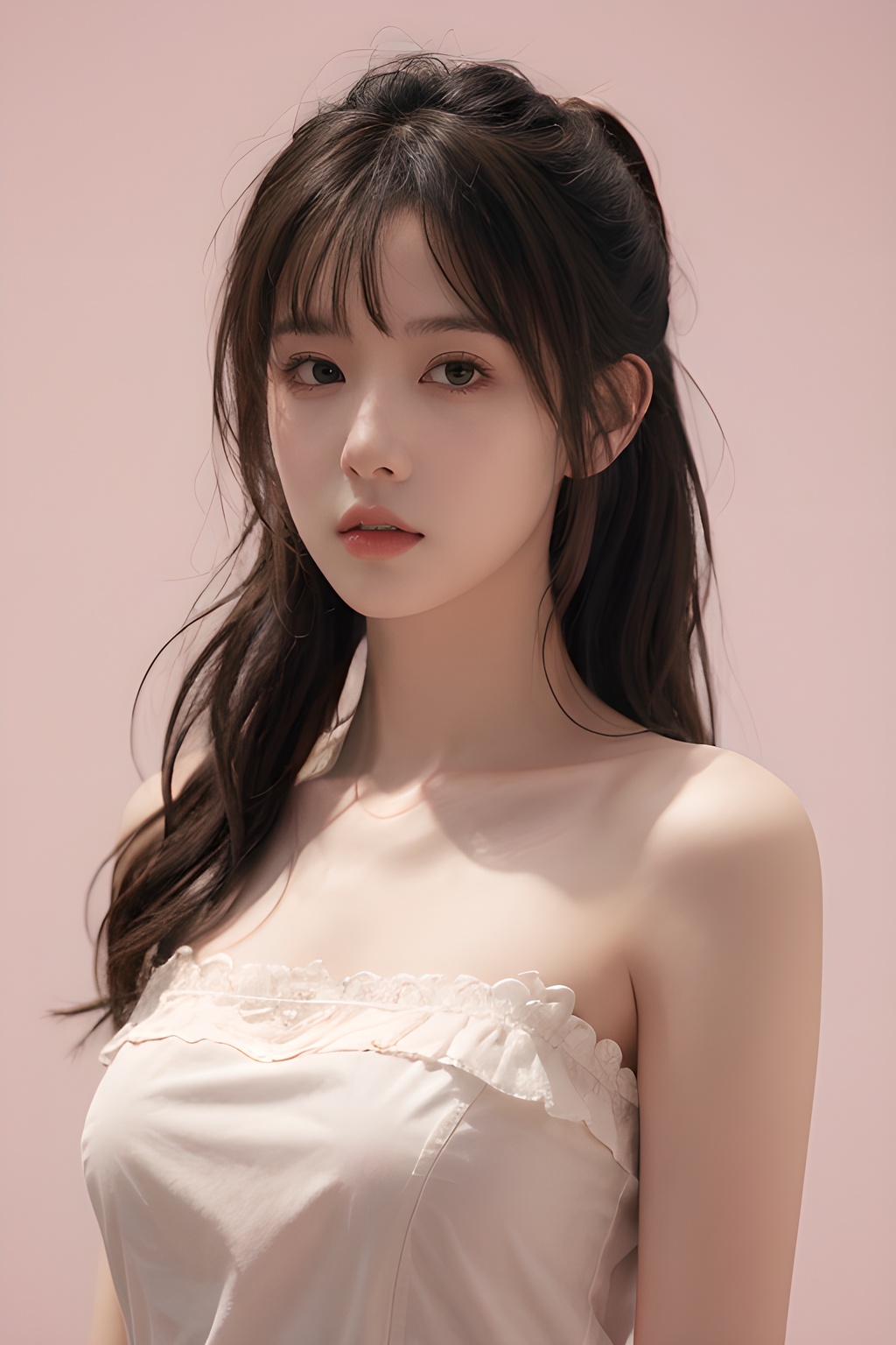 <lora:0818_09:0.7>,simple background,pink_,lolita,, 1girl,realistic,masterpiece, best quality, photorealistic, HDR,detail