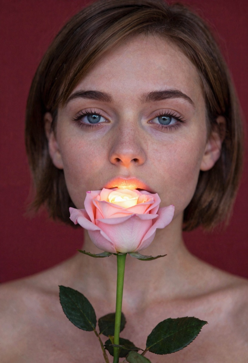 1girl,  flower,  solo on Tensor.Art