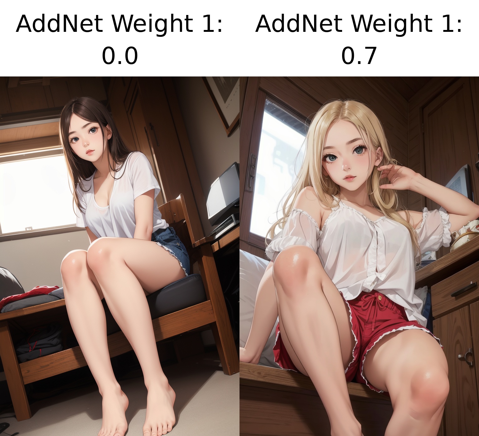 ((different clothes)),  (Petite) ,  (random pose on Tensor.Art