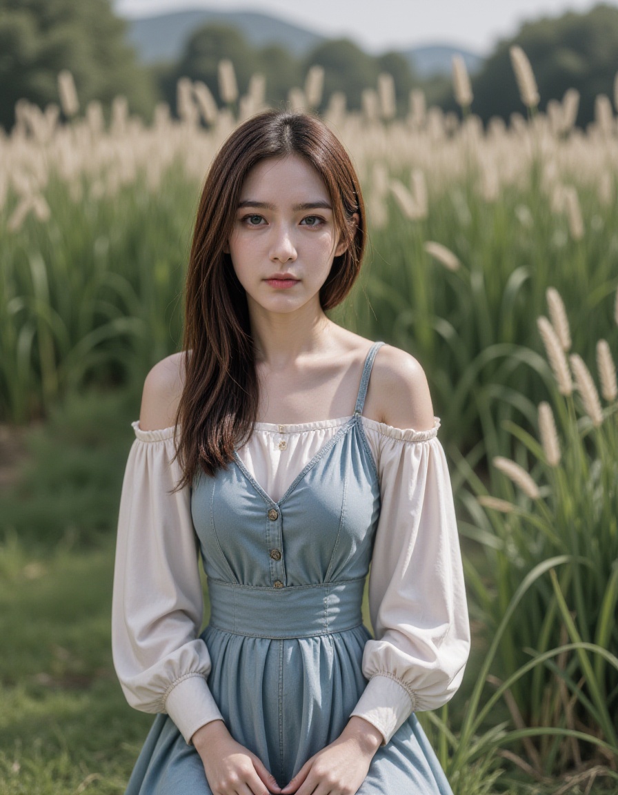 teenage,1girl,realistic,dress,outdoors,