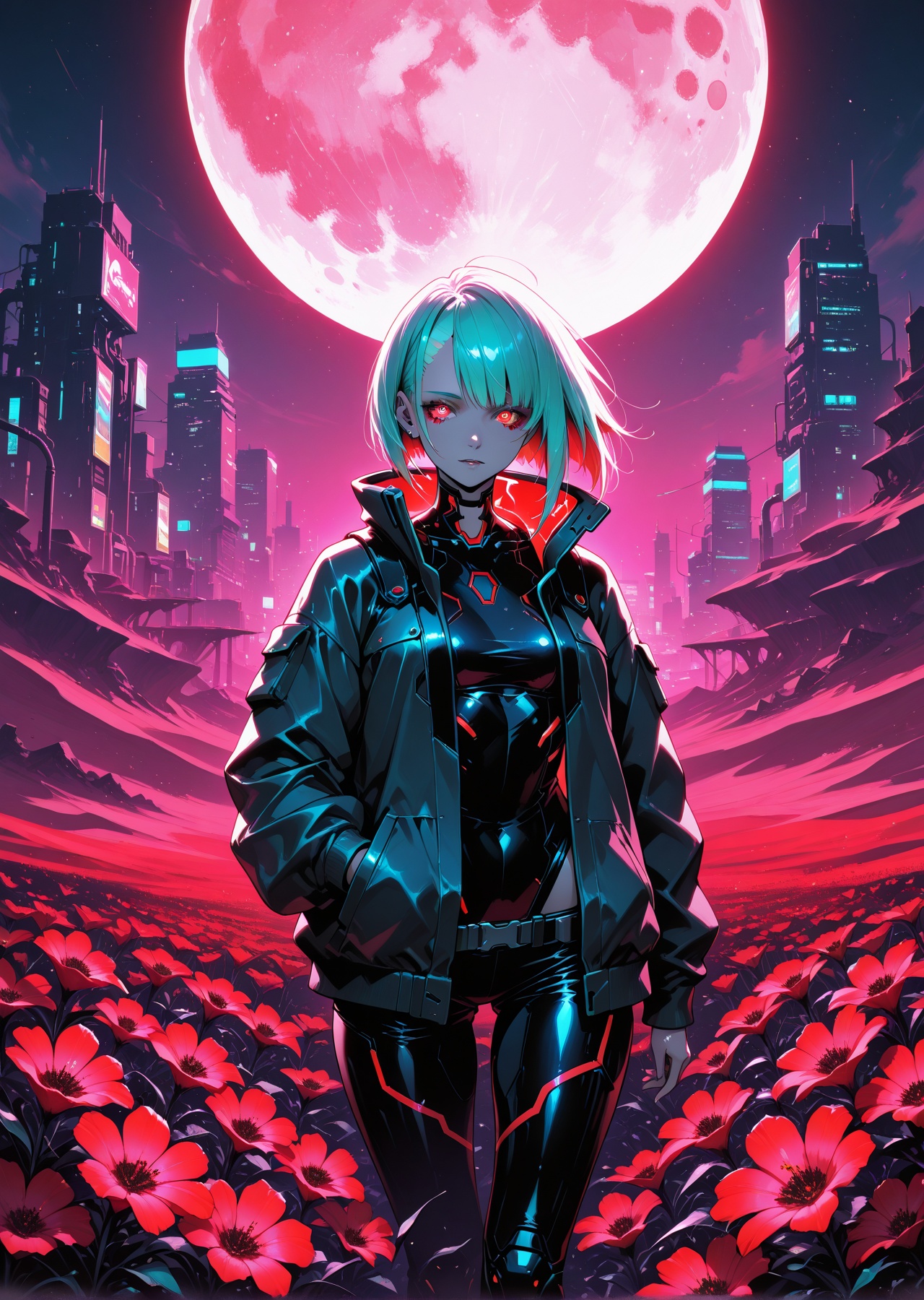 Best quality,  Masterpieces,  Cyberpunk style on Tensor.Art