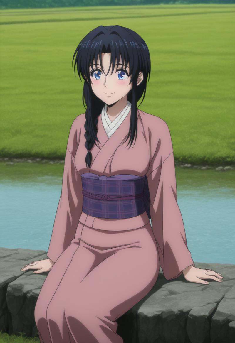 Kamiya Kaoru,  1girl,  solo on Tensor.Art