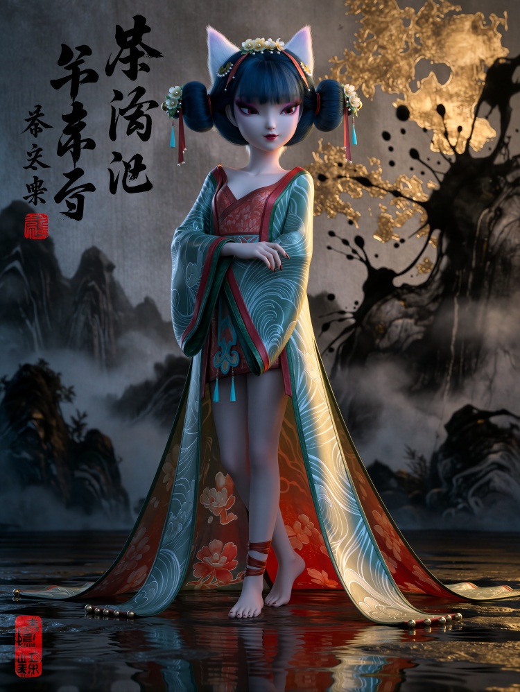 白蛇Krea2 by 誠 on Tensor.Art