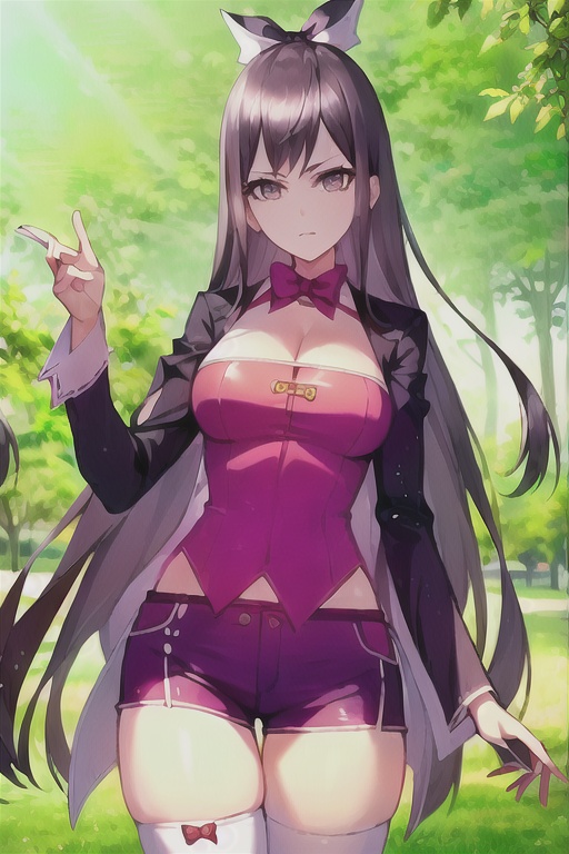 1girl,  solo,  thighhighs on Tensor.Art