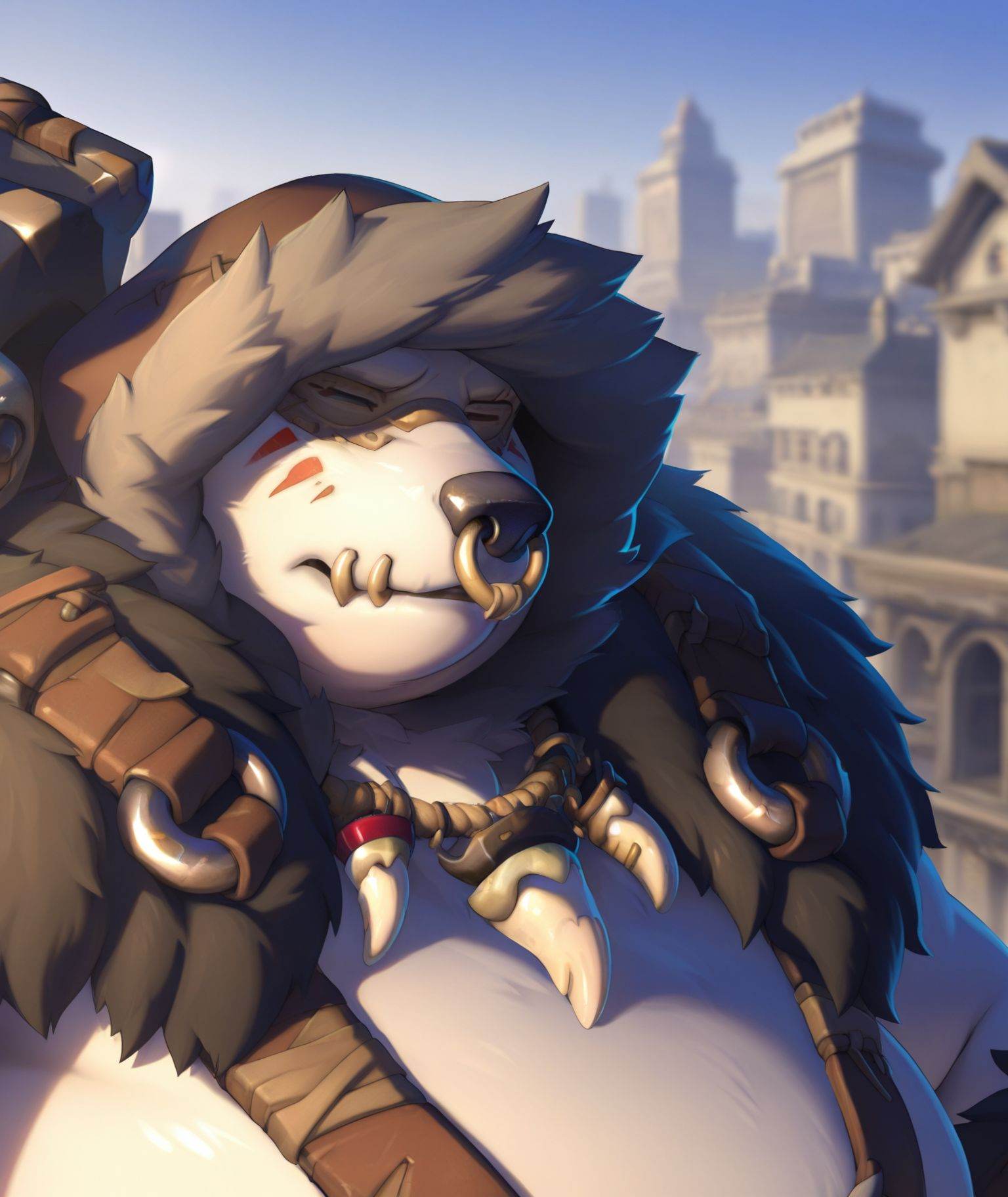 polarhog,  solo,  1boy on Tensor.Art