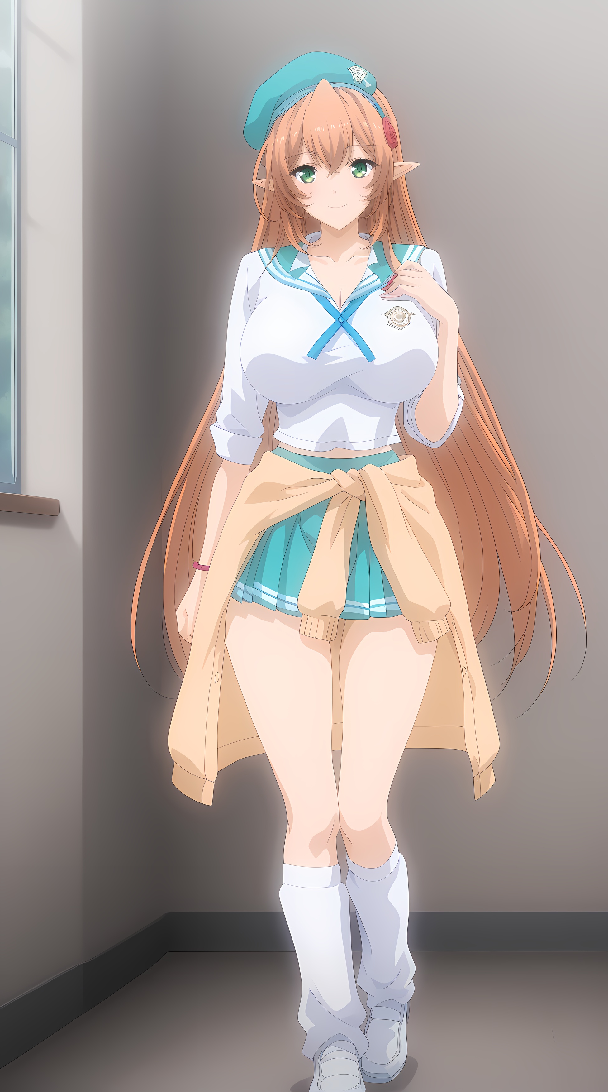 kuon-aoe-lovexholic,  1girl,  1skirt on Tensor.Art