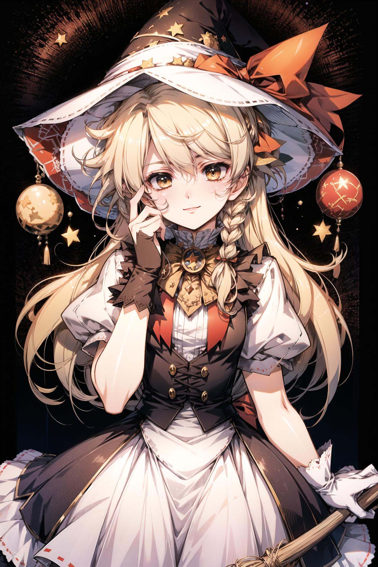 1girl,  solo,  kirisame marisa on Tensor.Art