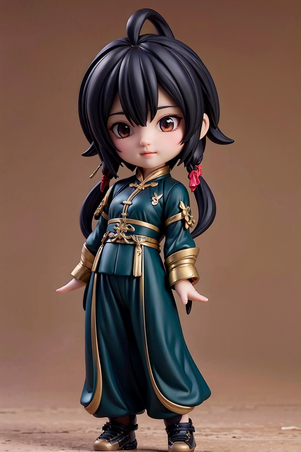 boy,black hair,full body,arms at sides,chinese clothes,
