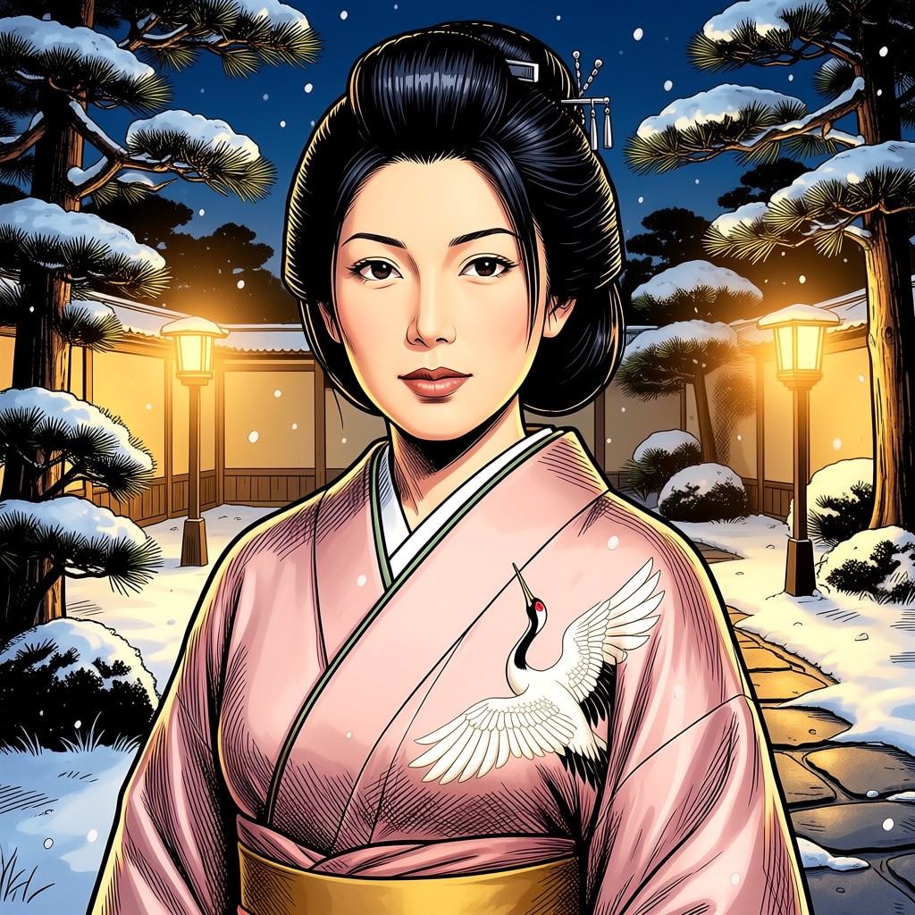 M0dernPulpC0micInk,  a Japanese woman,  22yo on Tensor.Art