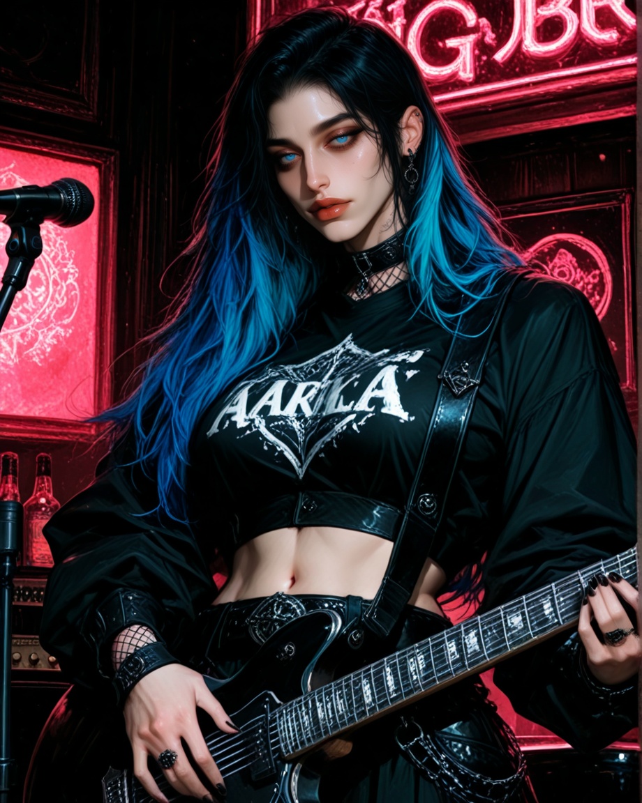 gothic style,  horror theme,  dark theme on Tensor.Art