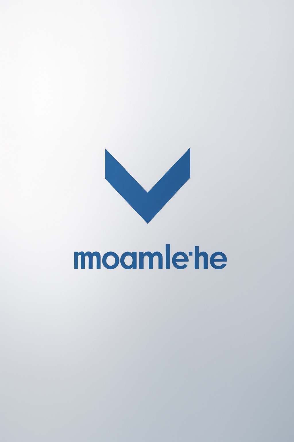 modernlogo Blue shape on white background <lora:logo3:0.8>