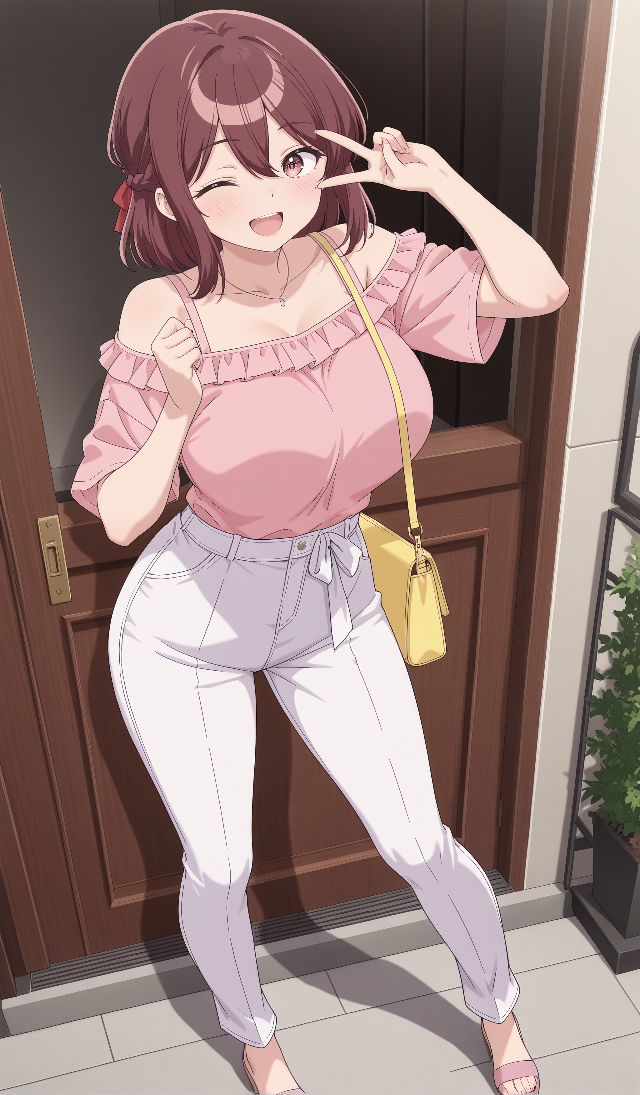 akemi-abikura(yowayowasensei),  casual1,  1girl on Tensor.Art