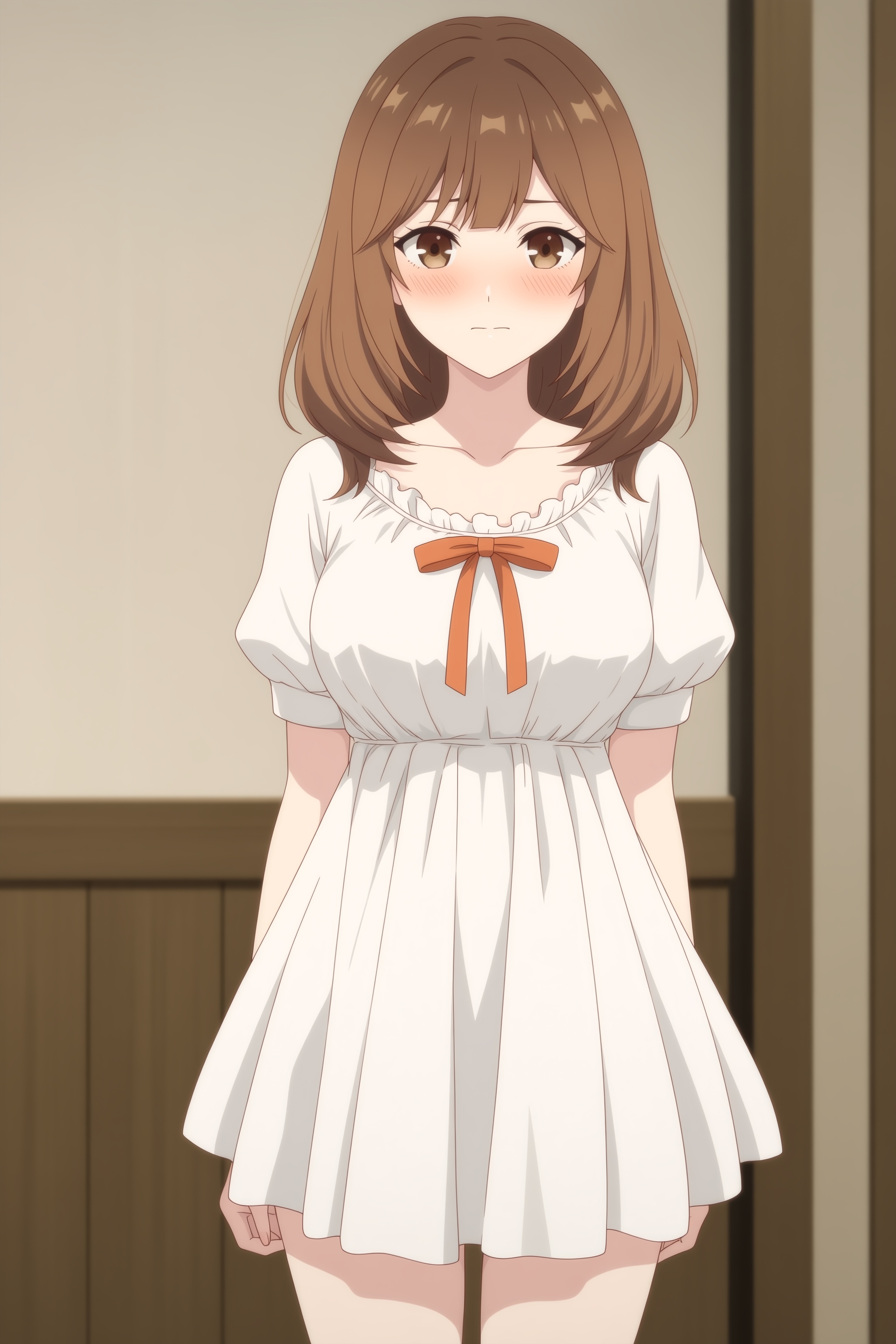 kyouka-igarashi-rearguard,  nightwearoutfit,  brown hair on Tensor.Art