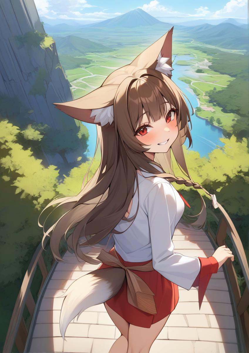 1girl,  long hair,  animal ears on Tensor.Art