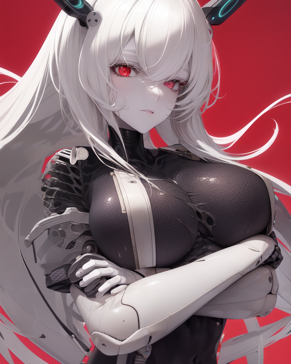 1girl,  solo,  android on Tensor.Art
