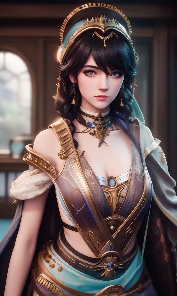 (,1girl, ,best quality, ),looking at viewer, <lora:375-DA-神印王座-龙皓晨-女装:0.8> ,, ,masterpiece,, 1 girl, ,colorized, by Antonio J. Manzanedo , (()), (),