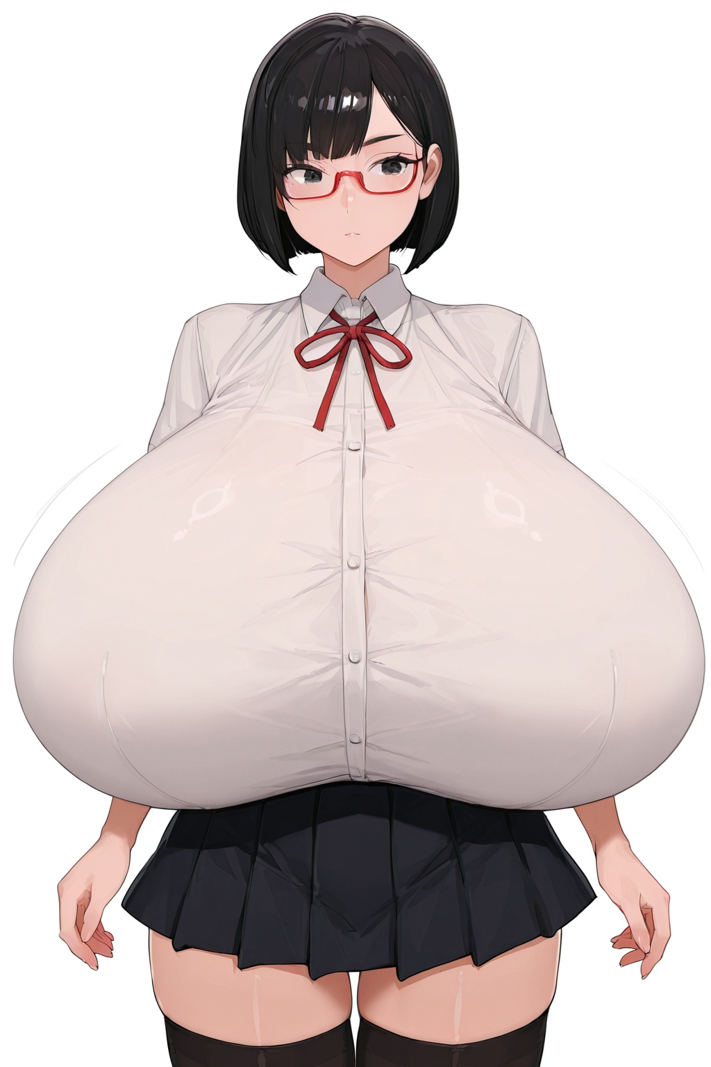 1girl,  solo,  kuroi-san on Tensor.Art