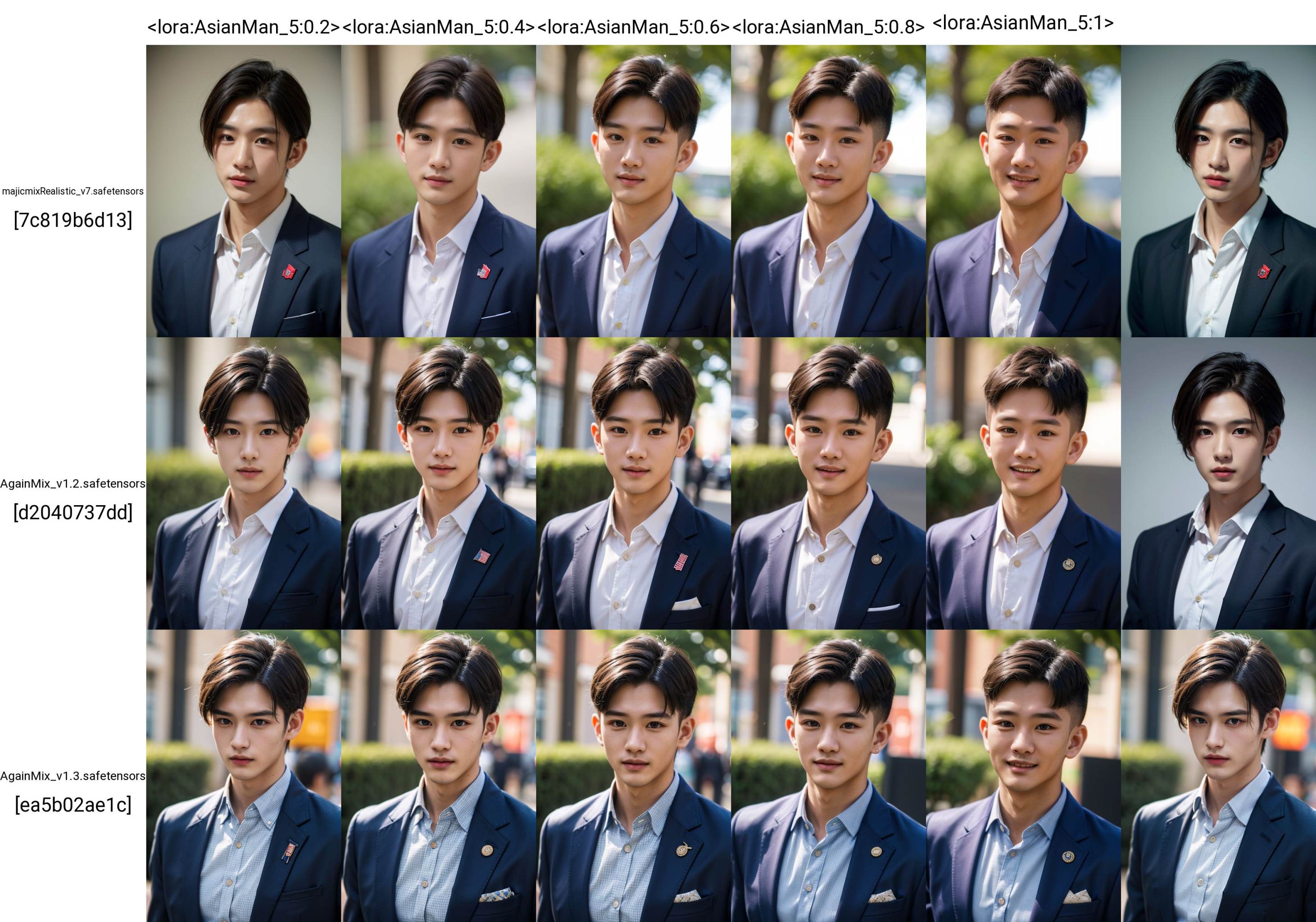 (1man:1.5),(male:1.5),(close up),(Collared shirt and blazer:1.2),(short hair:1.2),<lora:AsianMan_5:0.2>,