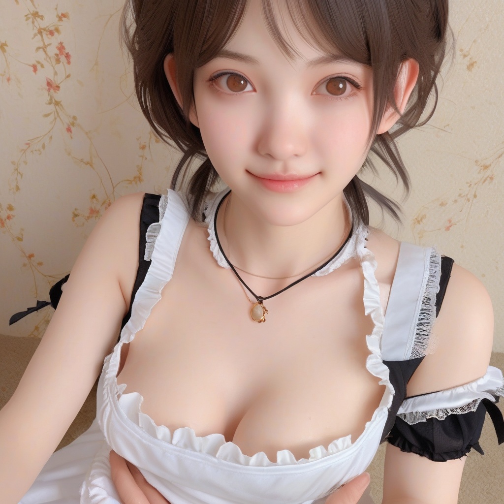 (RAW photo, best quality), (realistic, photo-realistic:1.3), best quality ,masterpiece, an extremely delicate and beautiful, extremely detailed ,CG ,unity ,2k wallpaper, Amazing, finely detail, masterpiece, light smile, best quality, extremely detailed CG unity 8k wallpaper, huge filesize , ultra-detailed, highres, extremely detailed, 1girl, maid,(nude:1.2),(moist *****:1), (spread legs), hair ornament, looking at looking at viewer, small breasts, <lora:japaneseDollLikeness_v10:0.2>, <lora:koreanDollLikeness_v15:0.2>, <lora:cuteGirlMix4_v10:0.4>, <lora:chilloutmixss30_v30:0.2>, pureerosface_v1:0.8<lora:sikongSDXL-000008:0.8>
