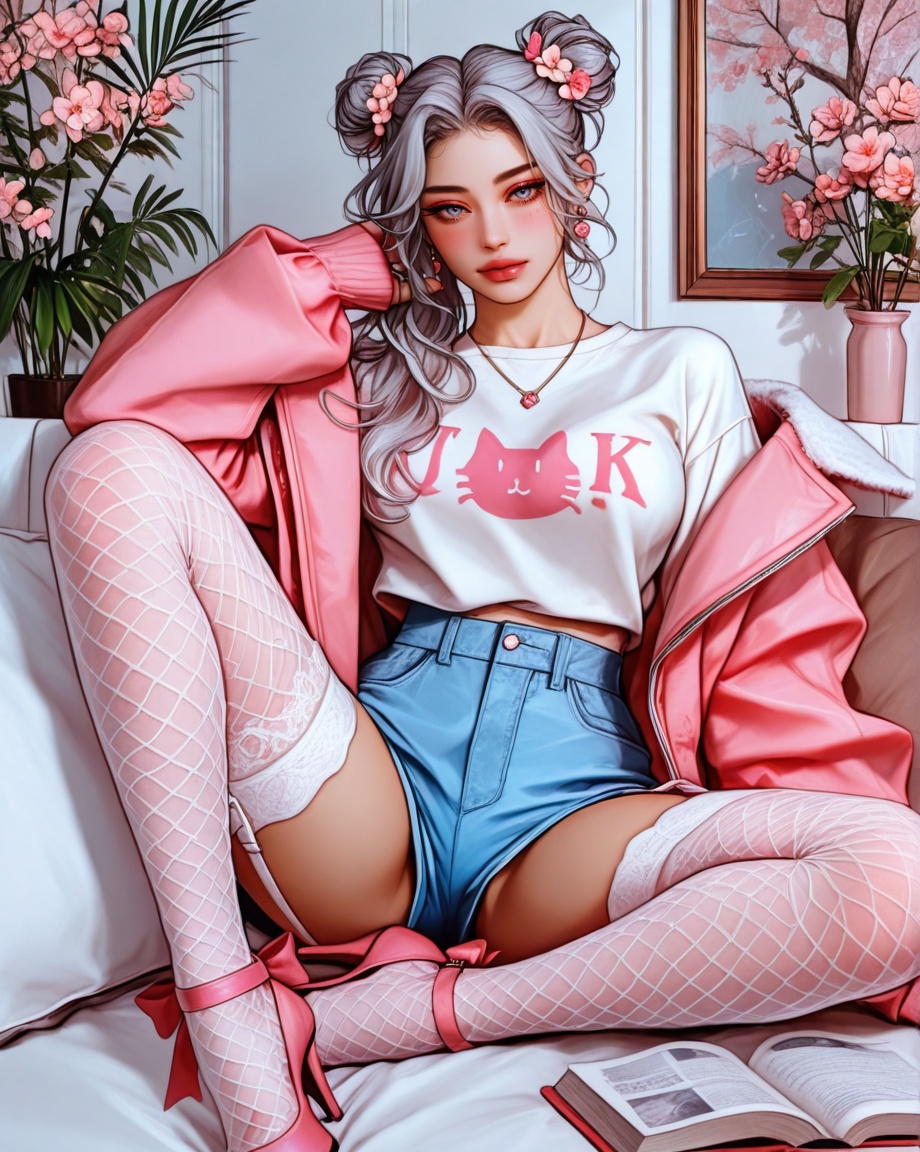 mature,  1girl,  solo on Tensor.Art
