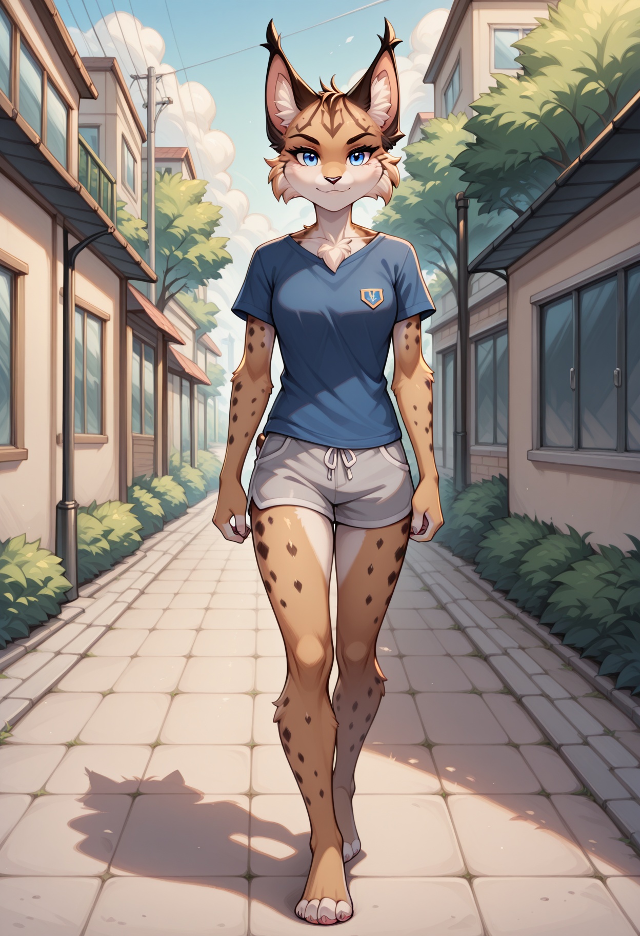 miyu lynx,  anthro lynx girl,  furry anthro on Tensor.Art