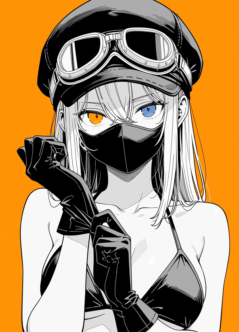 1girl,  gloves,  solo on Tensor.Art