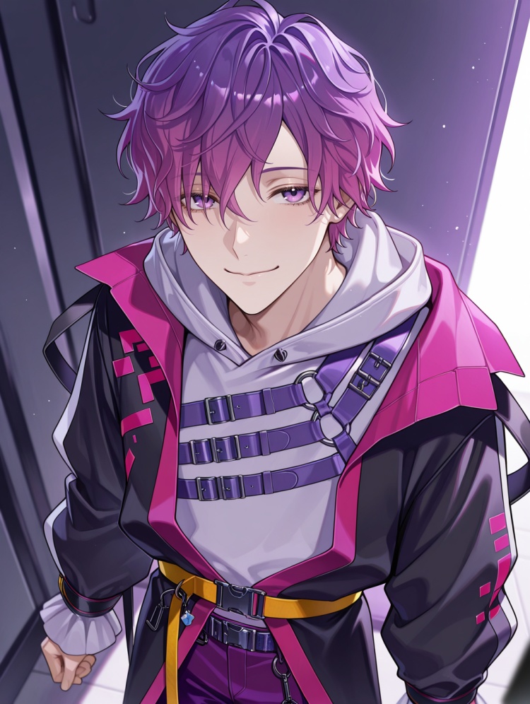 Uki Violeta - Nijisanji En by Lineko on Tensor.Art