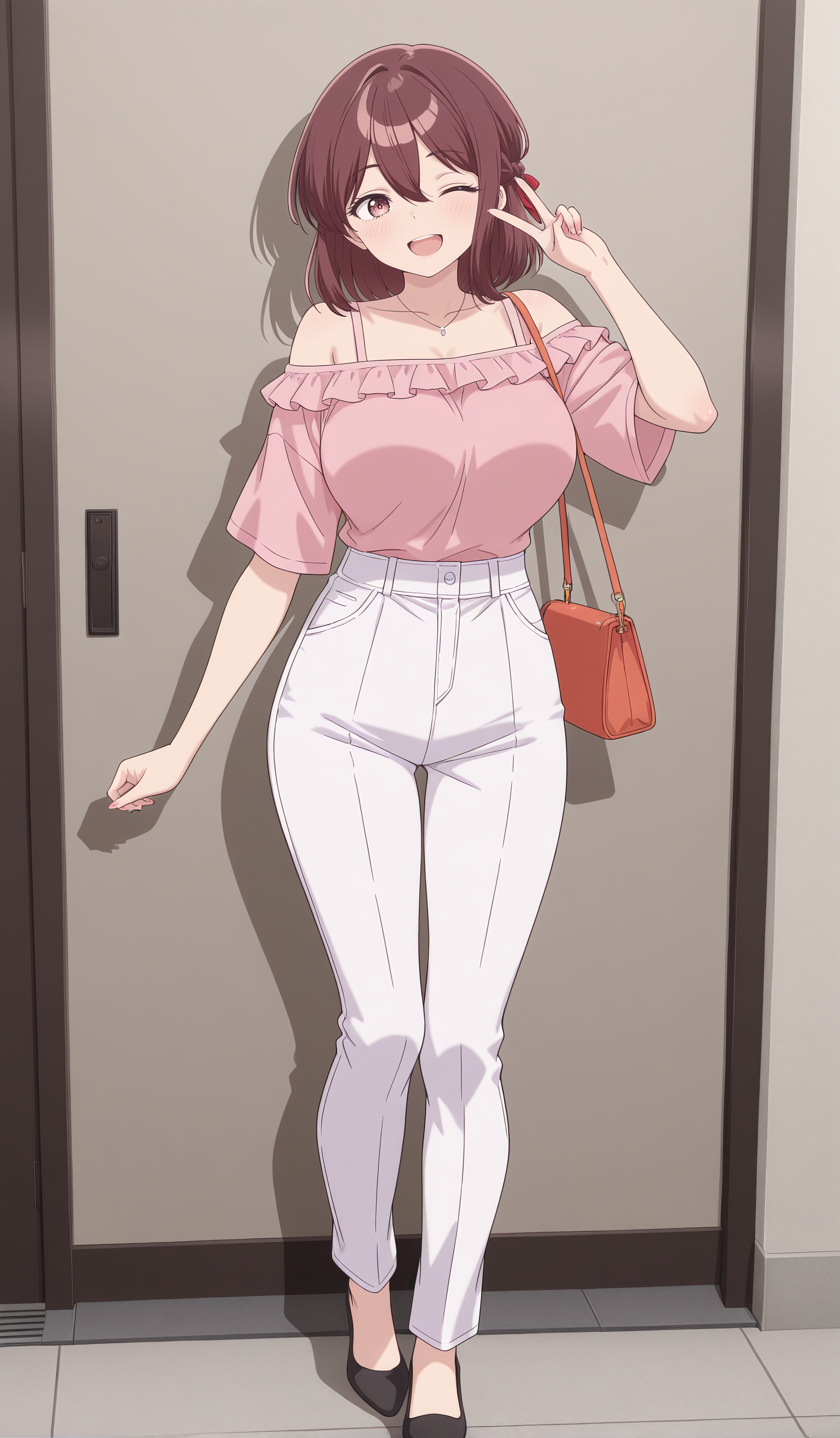 akemi-abikura(yowayowasensei),  casual1,  1girl on Tensor.Art