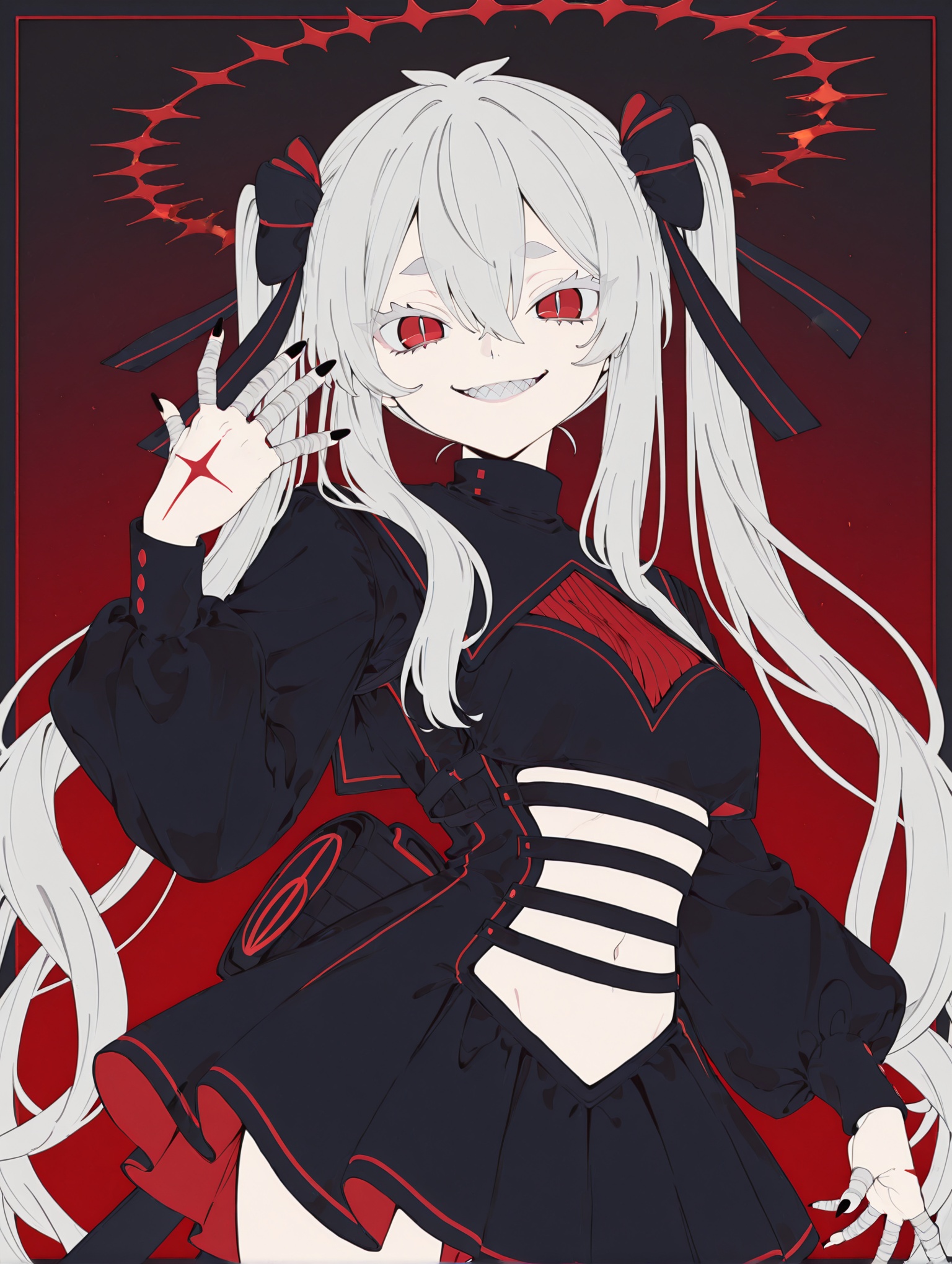 GekiVoca,  1girl,  long hair on Tensor.Art