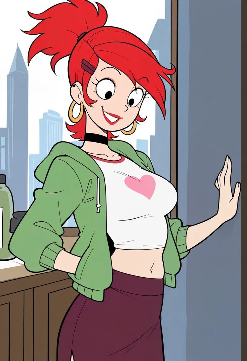 cartoon animation style,  flat colors,  clean line art on Tensor.Art
